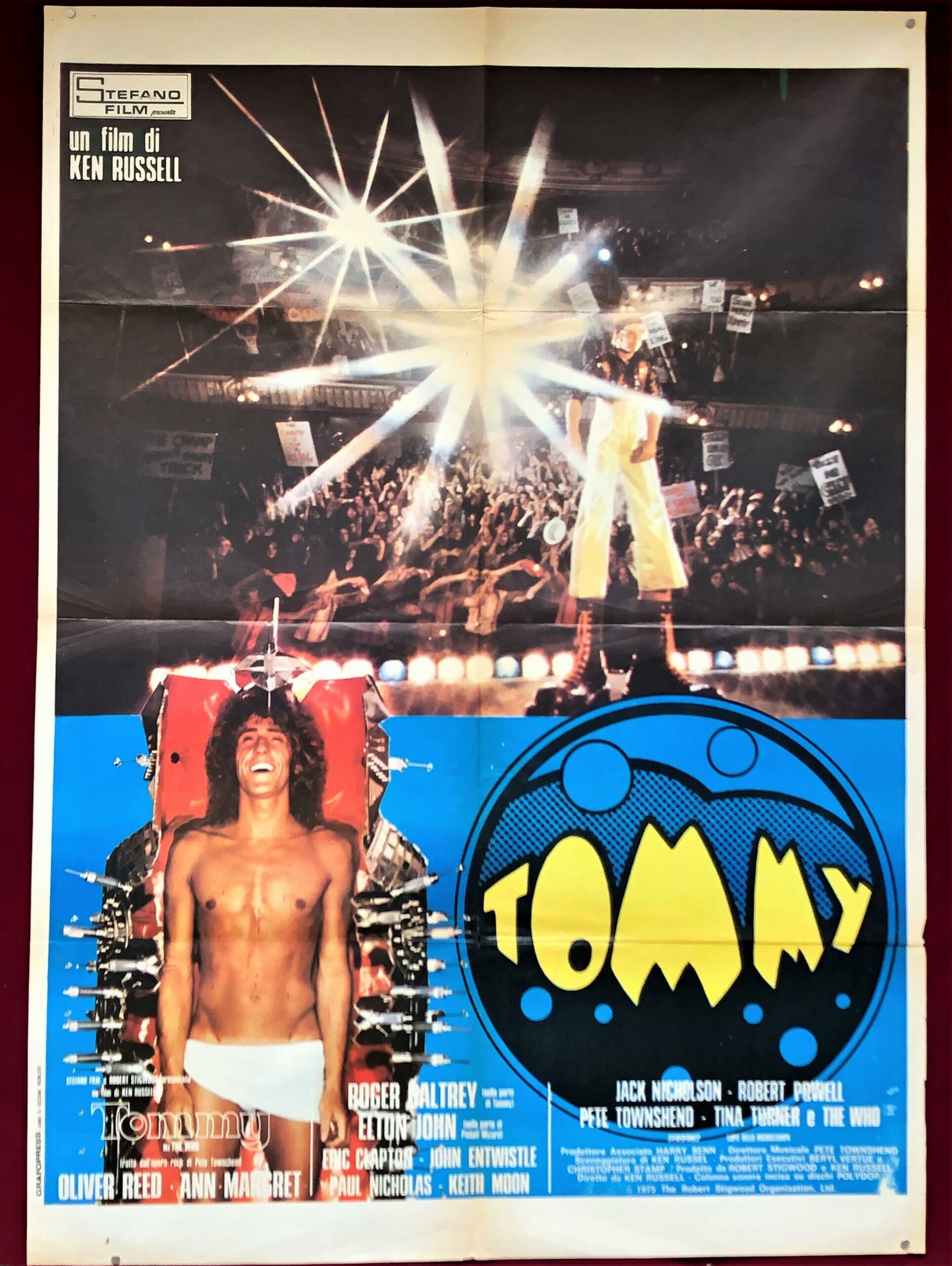 TOMMY MANIFESTO POSTER THE WHO MANIFESTO VINTAGE POSTER AFFICHE